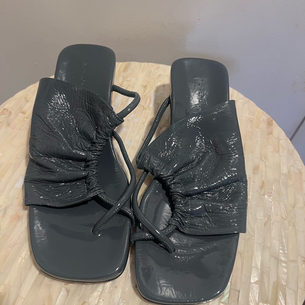 Adolfo Dominguez Elegant Gray Women's Sandals